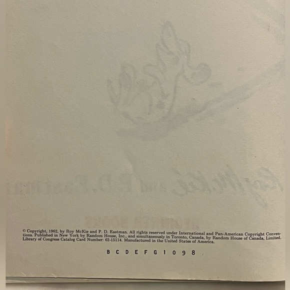 Vintage Snow (1962) — Beginner Books Hardcover — Roy McKie & P.D. Eastman - Picture 4 of 8